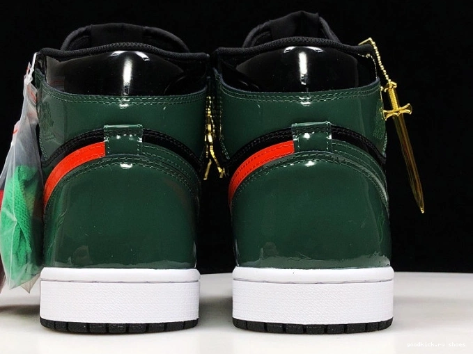 80% Off Sale 1 Jordan Air Black AV3905-038 x Orange-Fir High OG SoleFly Retro Team 0701